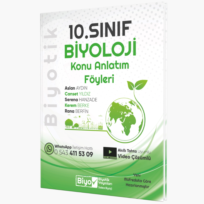 BİYOTİK 10.SINIF KONU ANLATIM BİYOLOJİ - 2025-26